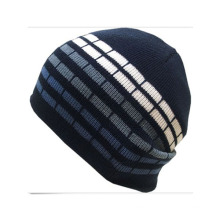 Jacquard Custom Knitted Beanie Cap Hat